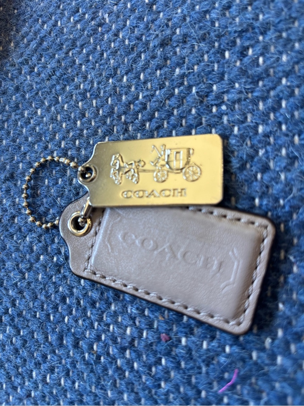 Coach Replacement Purse Tag